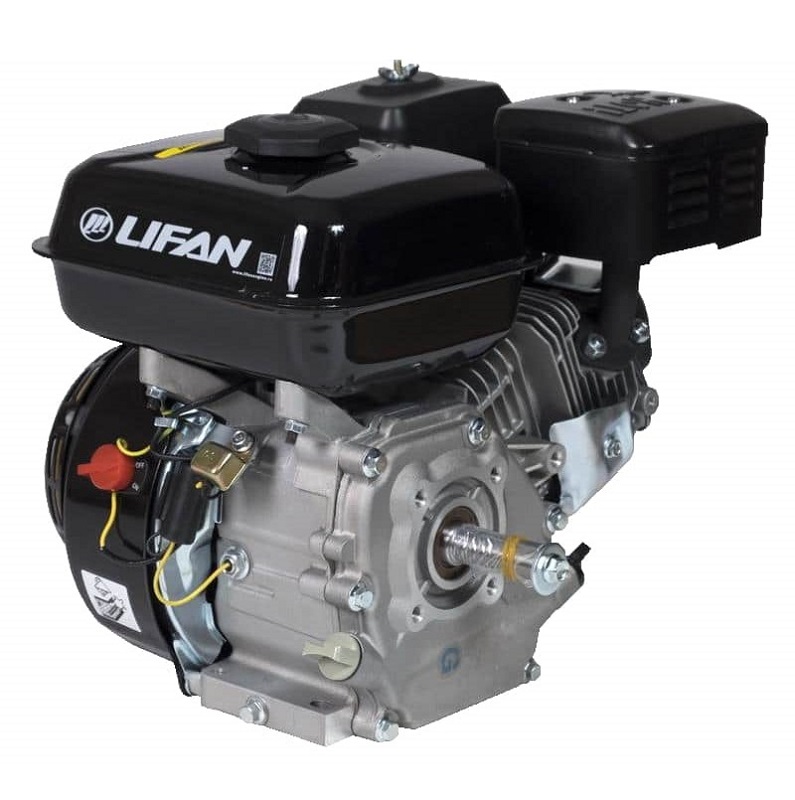 Двигатель LIFAN 6,5 л.с. 168F-2D (200) (вал d20 мм.) ЭЛ.СТАРТЕР в интернет-магазине moto18.ru